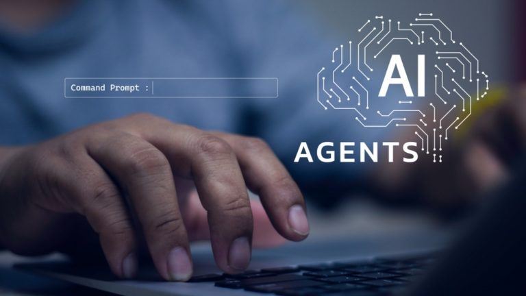 AI Agents with human typing on keyboard